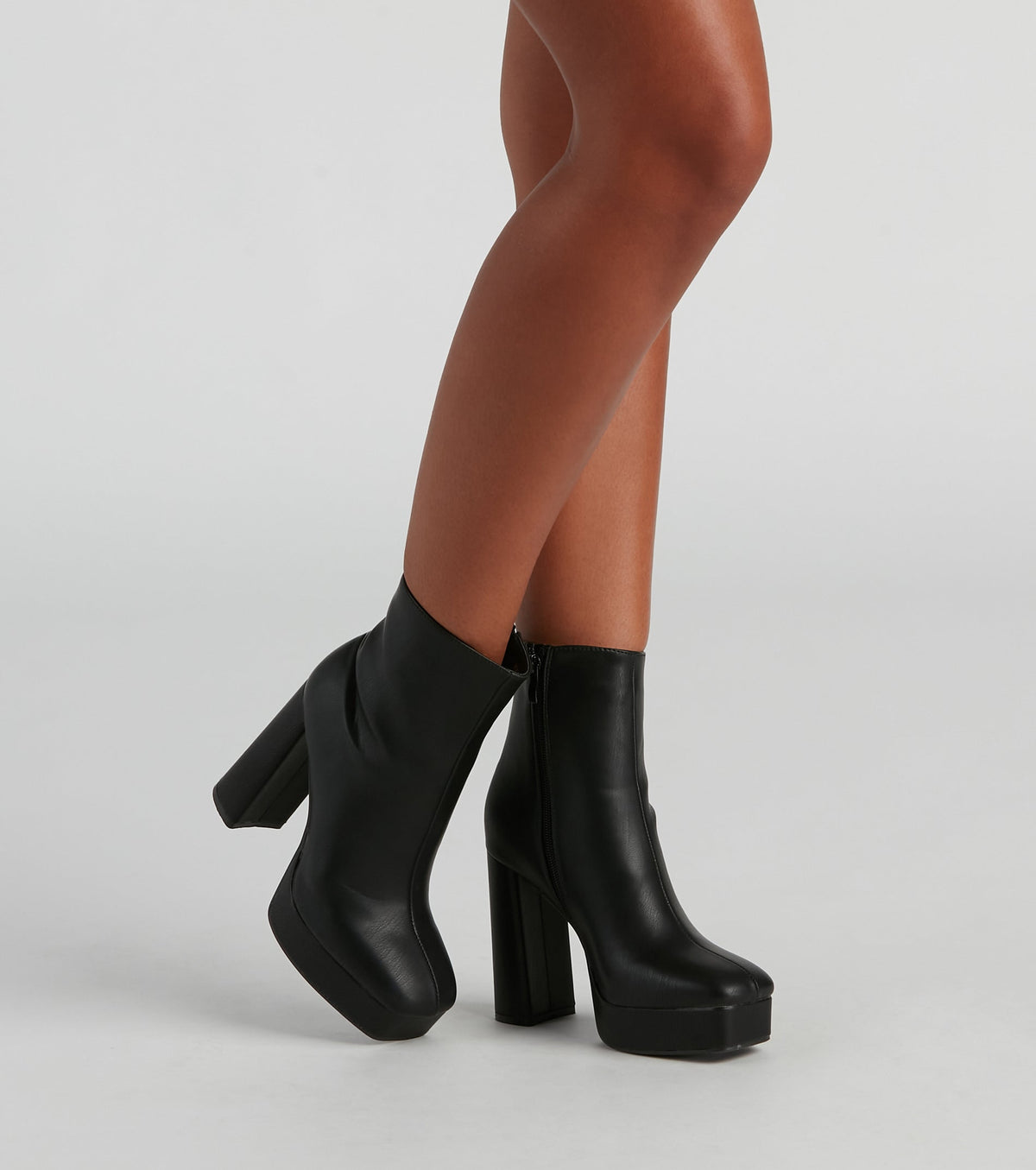 Made For The Drama Platform Booties Newgew