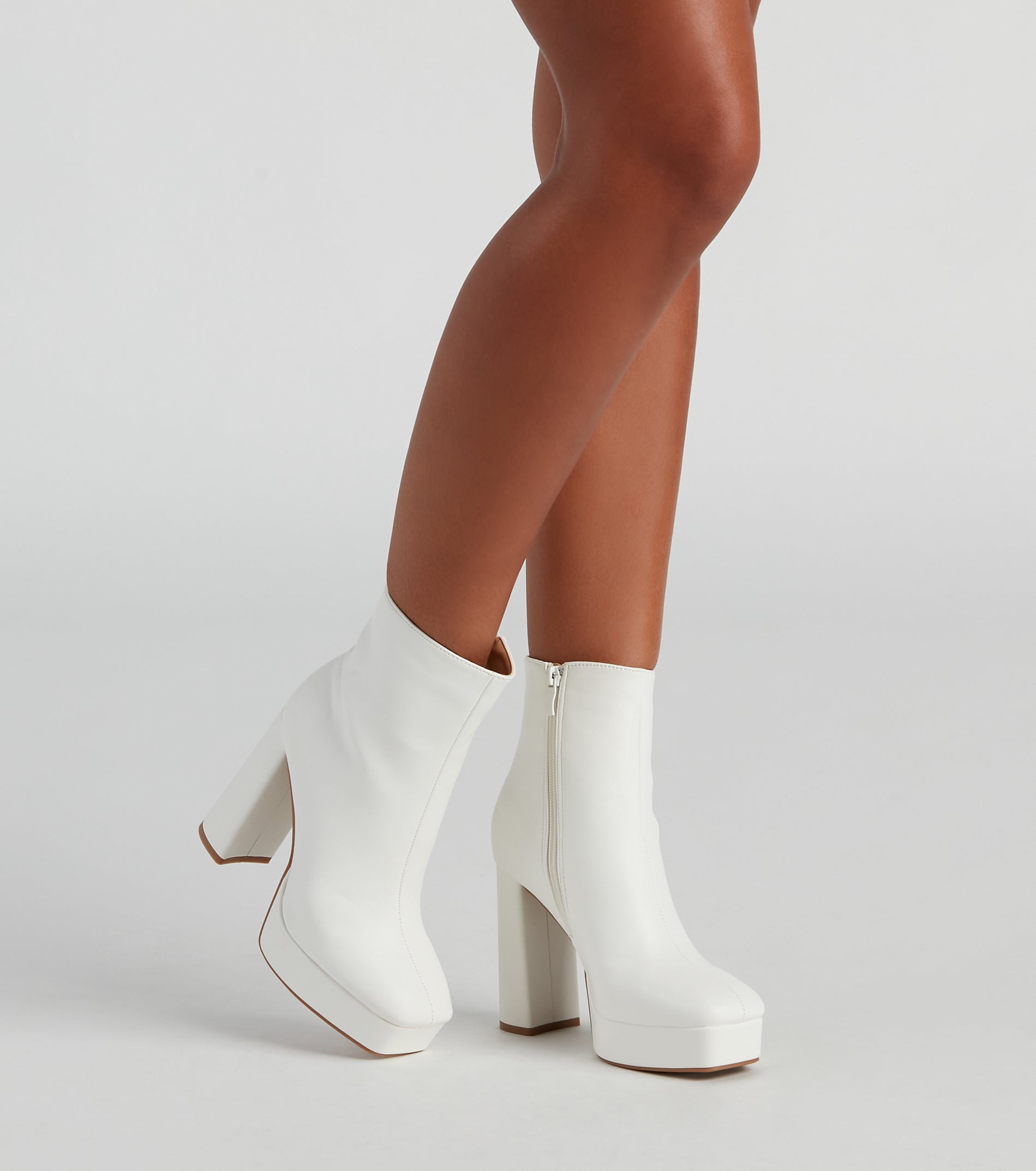 Made For The Drama Platform Booties Newgew