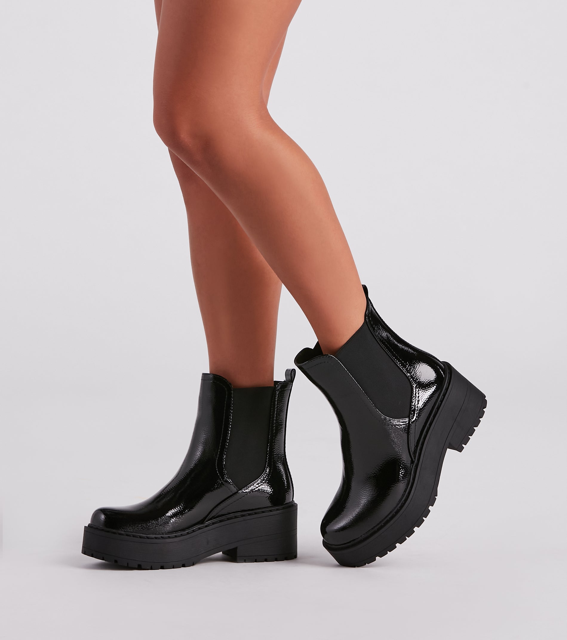 In The Name Of Lug Patent Booties Newgew