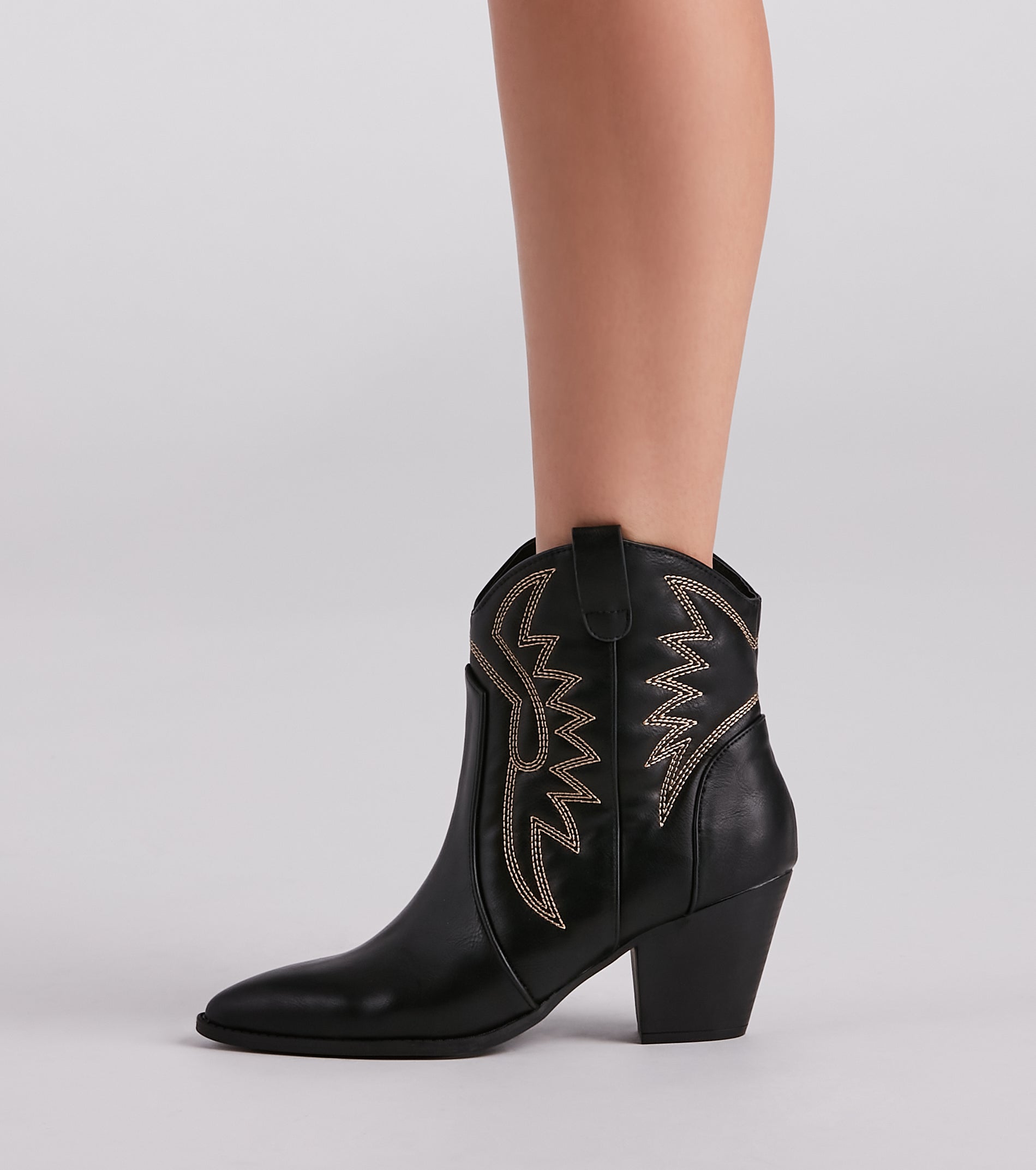 Country Style Cowboy Booties Newgew