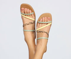 Casual And Trendy Strappy Sandals Newgew