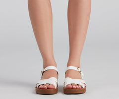 Comfort Level Criss-Cross Sandals Newgew