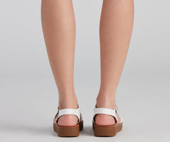 Comfort Level Criss-Cross Sandals Newgew