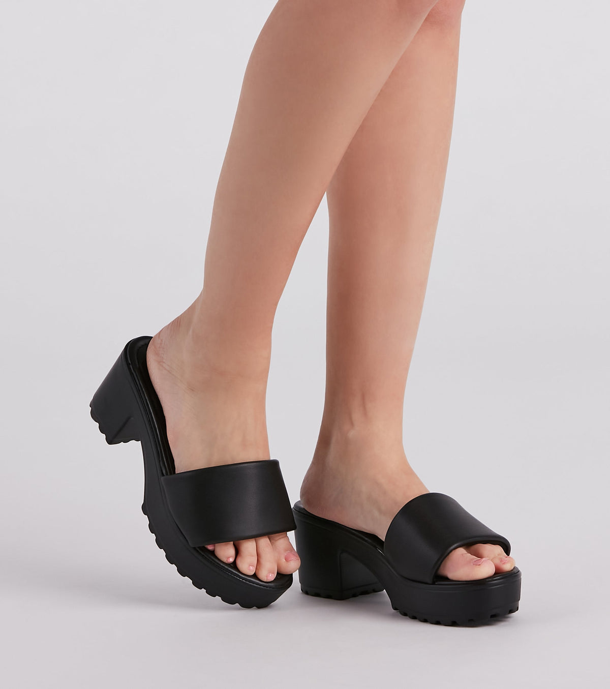 Total Trendsetter Chunky Platform Sandals Newgew