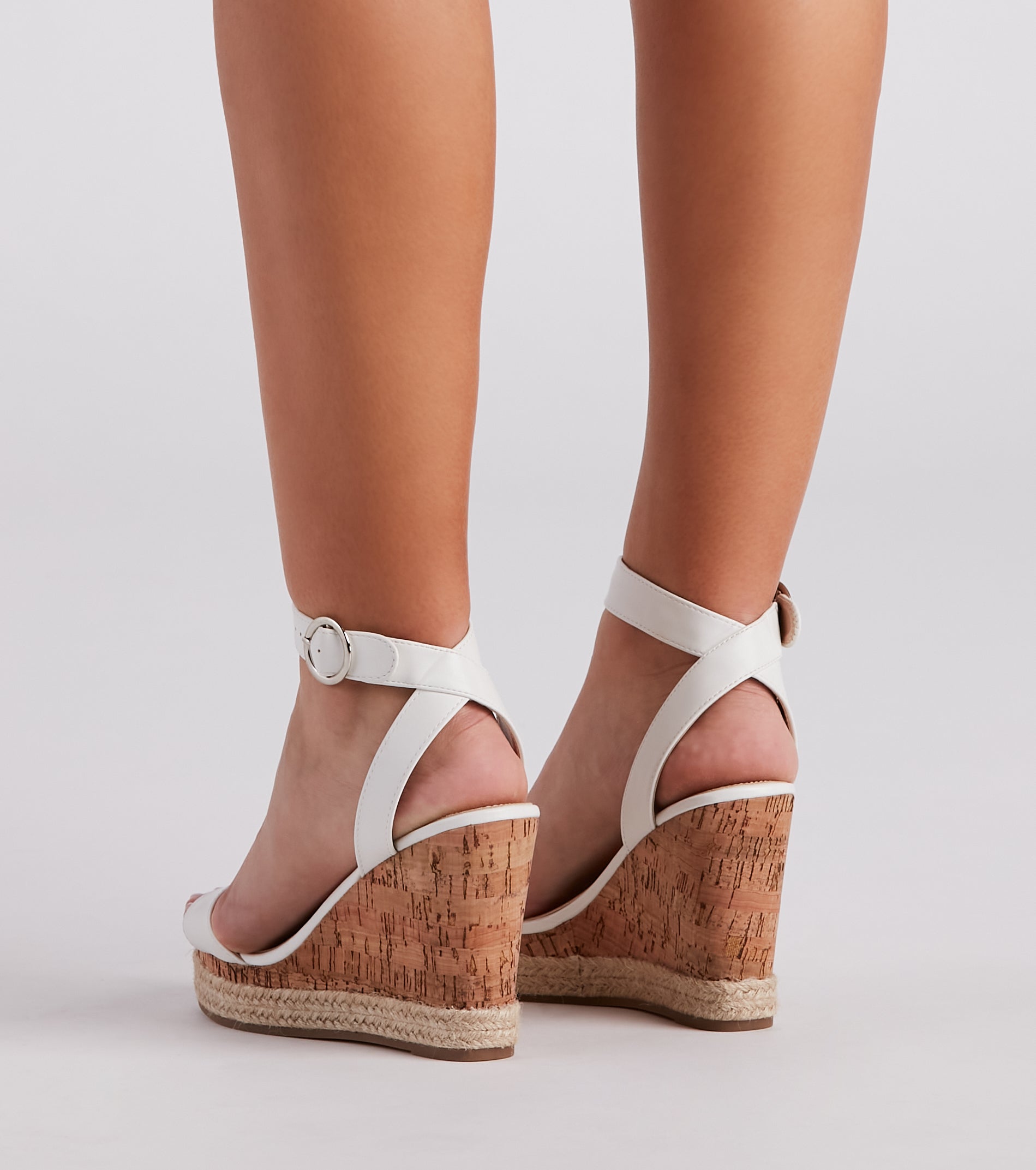 Ready For Brunch Cork Espadrille Wedges Newgew