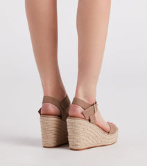 Picnic Time Platform Espadrille Wedges Newgew