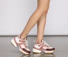 Glam and Chic Chunky Sneakers Newgew