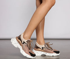 A Trendy Moment Chunky Sneakers Newgew