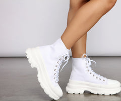 Casual Vibes High Top Sneakers Newgew