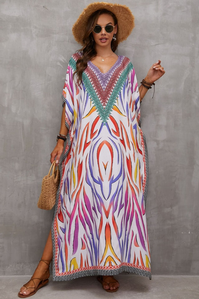 Tie Dye Cover Up Dress (19 Colors) Newgew