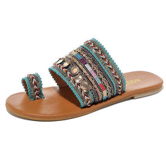 Blue Summer Denim Sandals Newgew