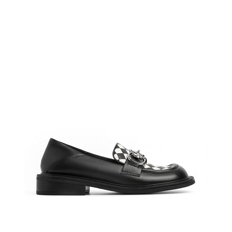 Thick Bottom Square Head Cool Loafers Newgew