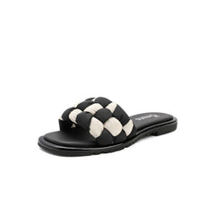 Leisure checkerboard Sandals Newgew