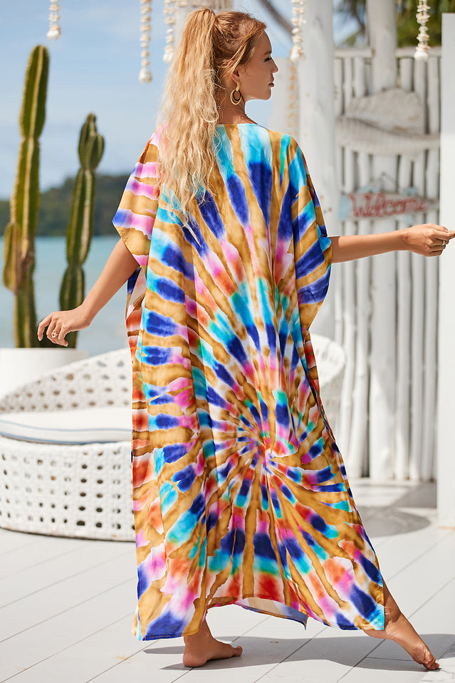 Tie Dye Cover Up Dress (18 Colors) Newgew