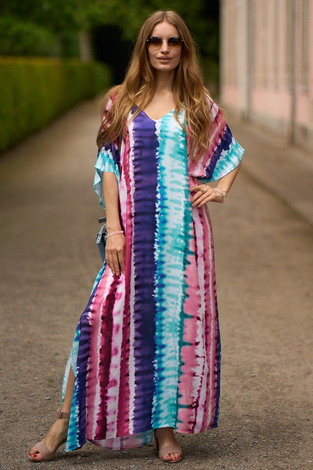 Tie Dye Cover Up Dress (11 Colors) Newgew