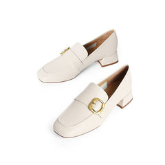 Chunky Heel Loafers SD01