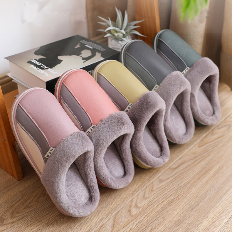 Plush Waterproof Slippers Newgew