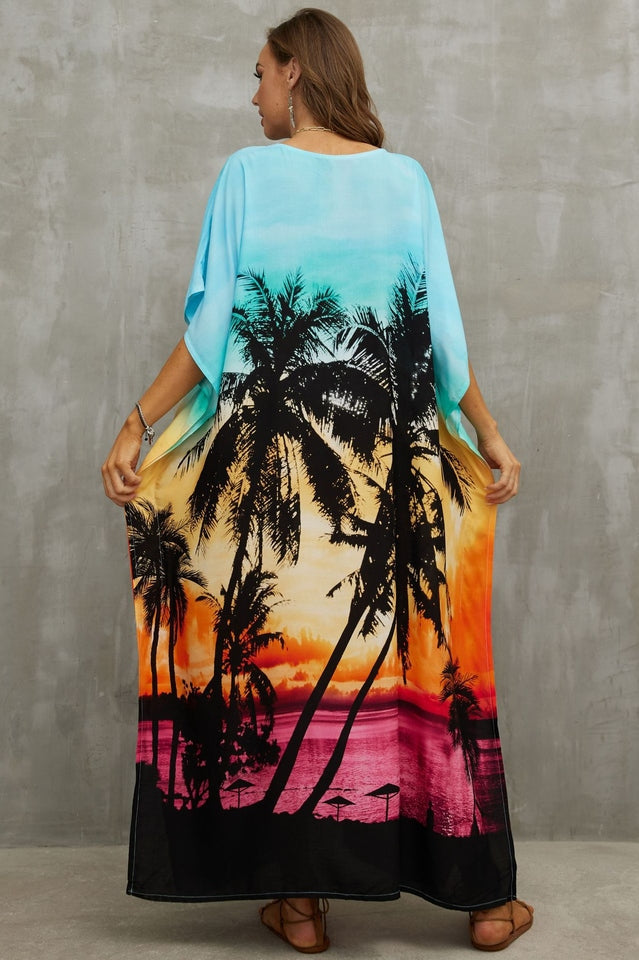 Tie Dye Cover Up Dress (19 Colors) Newgew