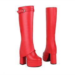 Women High Heeled Boots Newgew