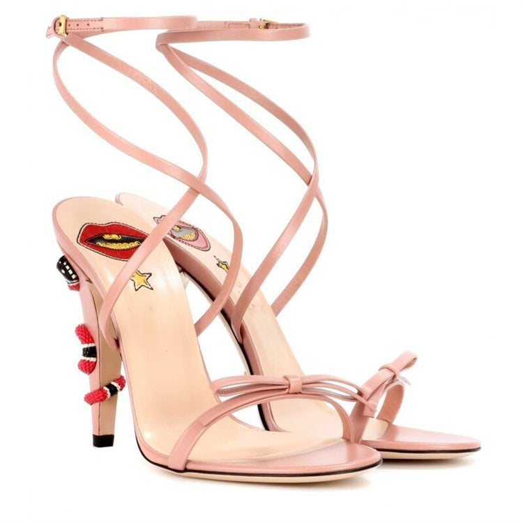 High Heels Winding Sandals Newgew