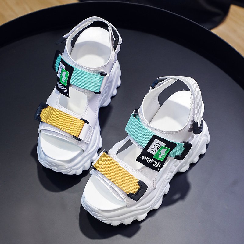 Chunky Wedge Sandals Newgew