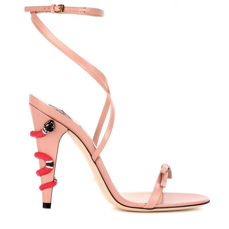 High Heels Winding Sandals Newgew