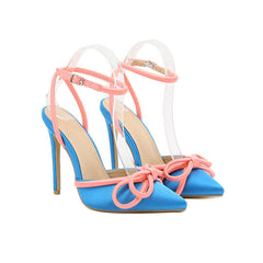 High Heels Satin Sandals Newgew