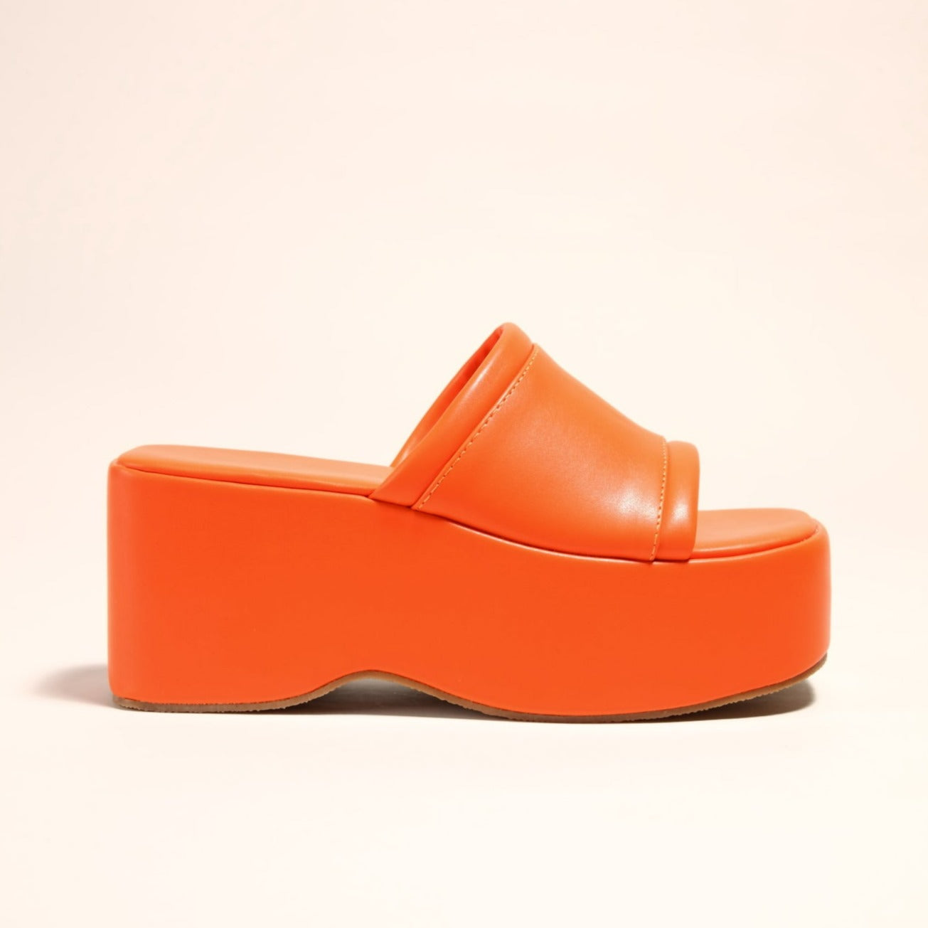 Solid Color Wedges Slippers Newgew