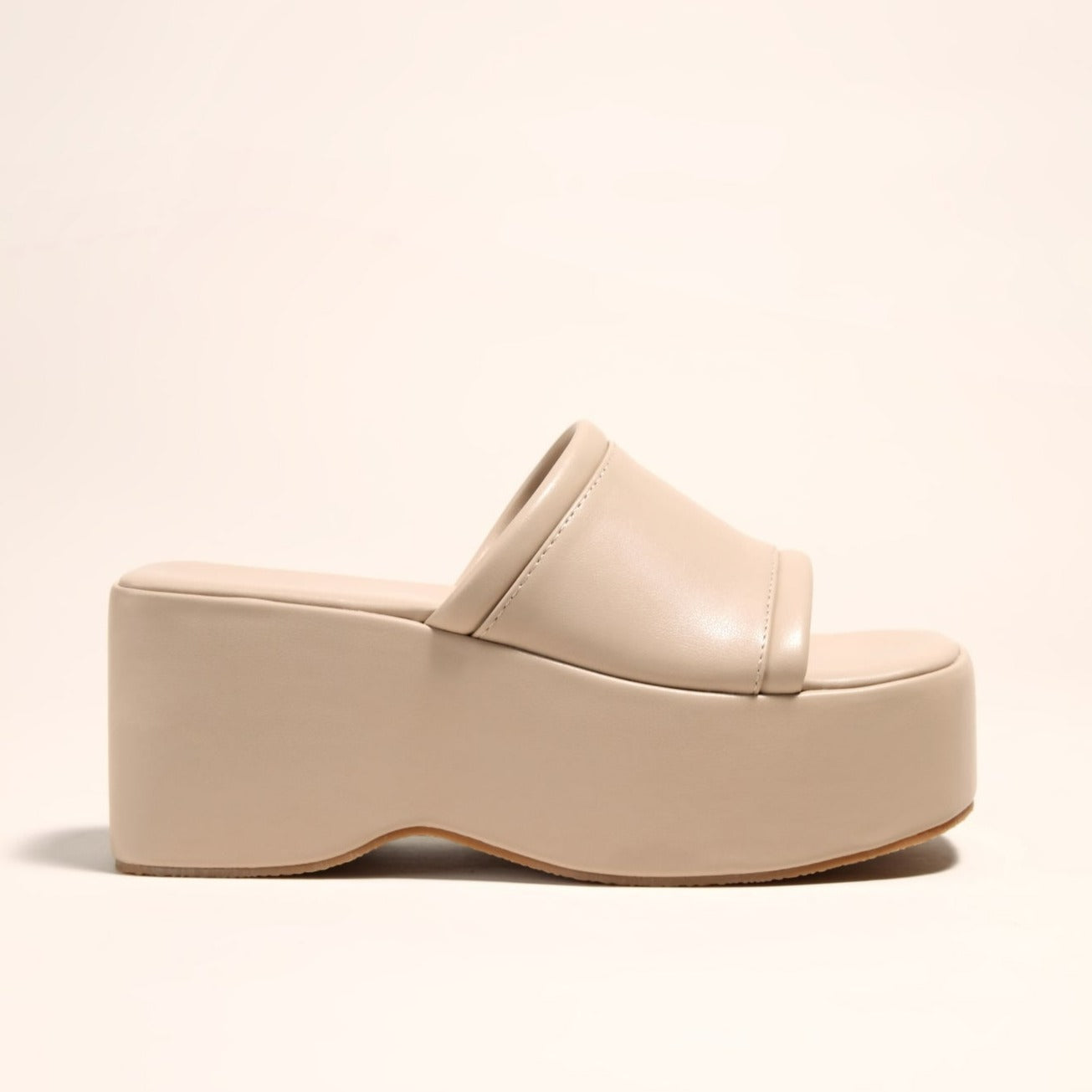 Solid Color Wedges Slippers Newgew