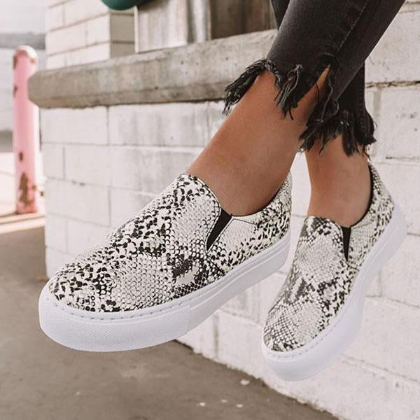 The Linden Snake Print Sneaker Pairmore