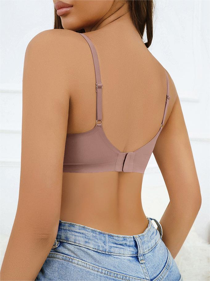 Full Coverage No Show Push-up Wireless Bra NewGew