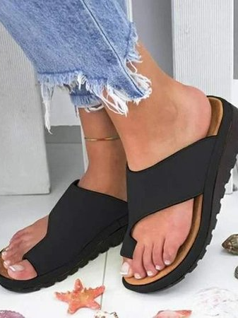 Women Comfy Platform Sandal Shoes Newgew