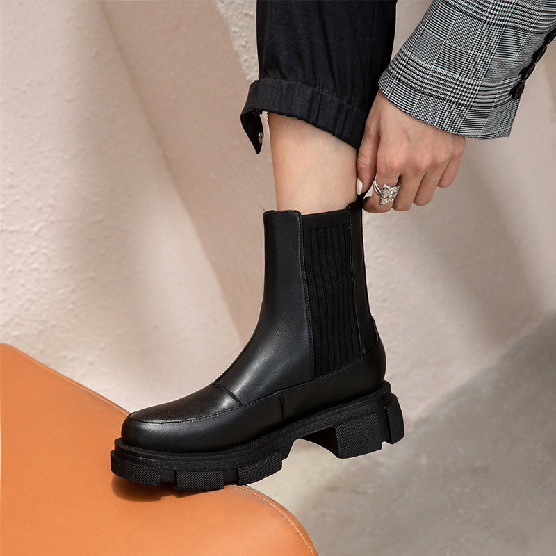 Marco Platform Chelsea Boots newgew