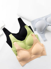 Comfortable Seamless Wireless Basic Bra NewGew