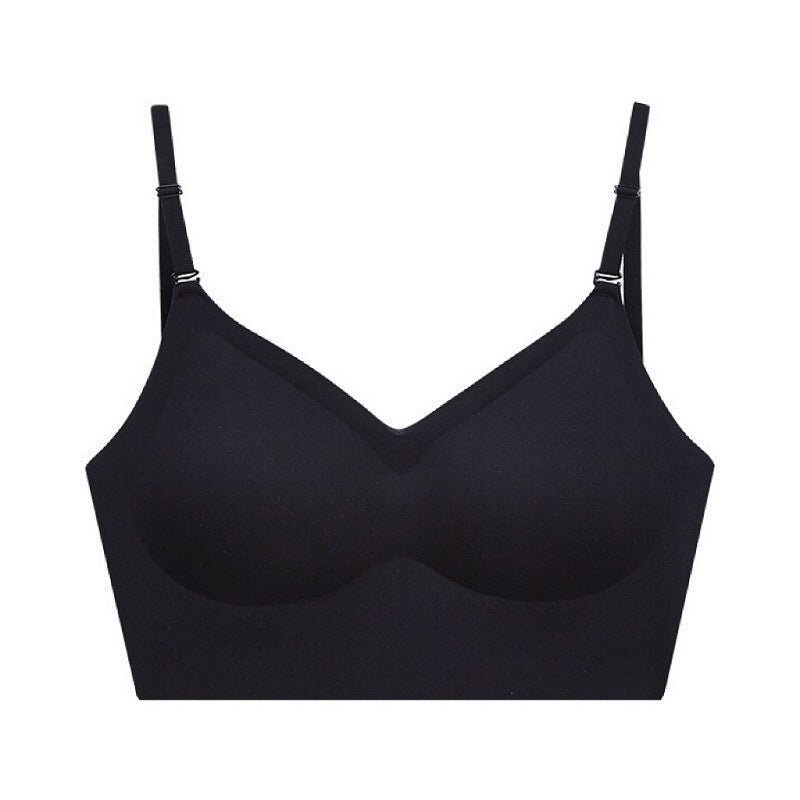 Backless Seamless U-Plunge Wireless Bra NewGew