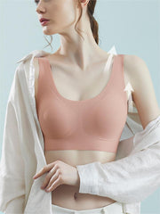 No Show Solid Wireless Bra NewGew