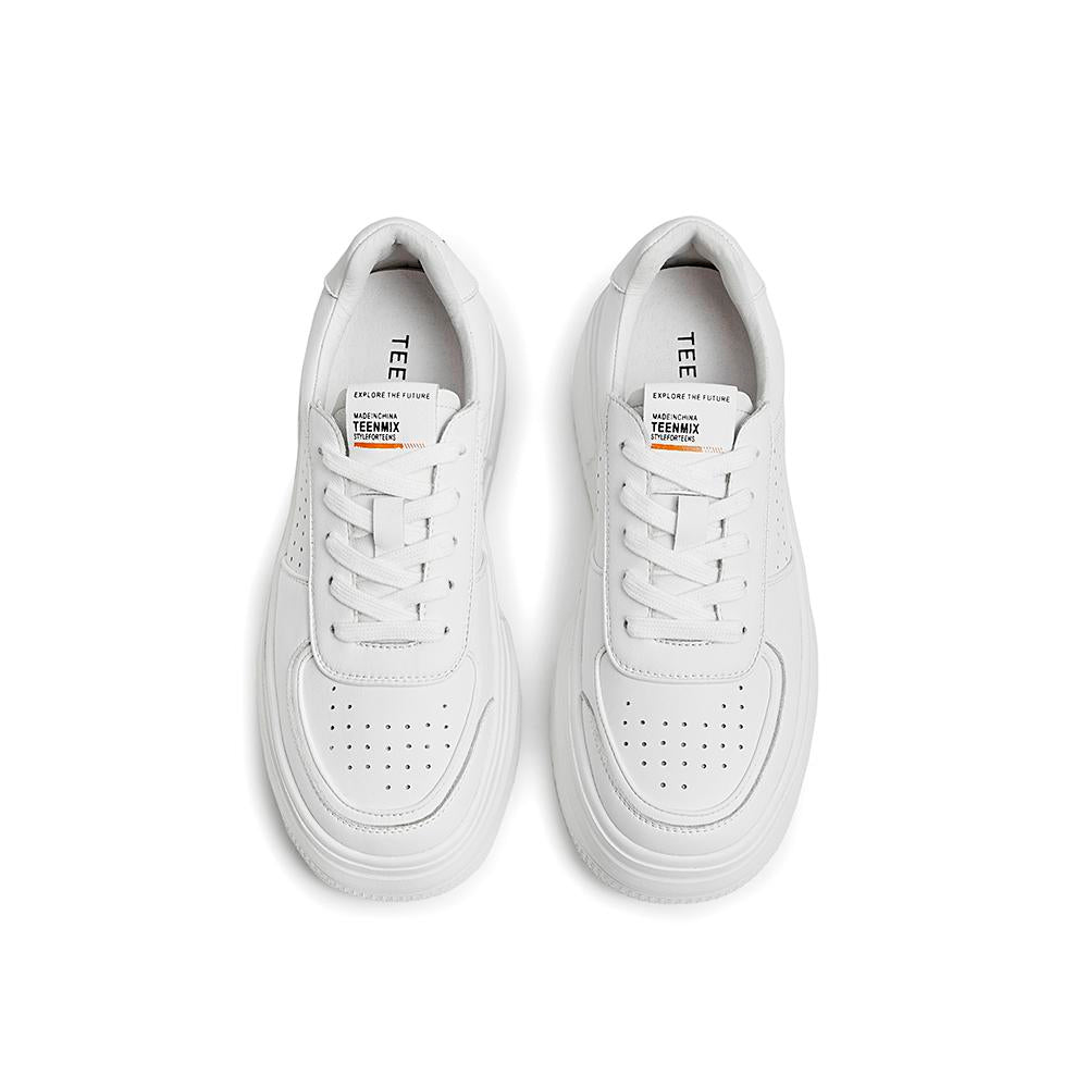 White Casual Sneakers Newgew