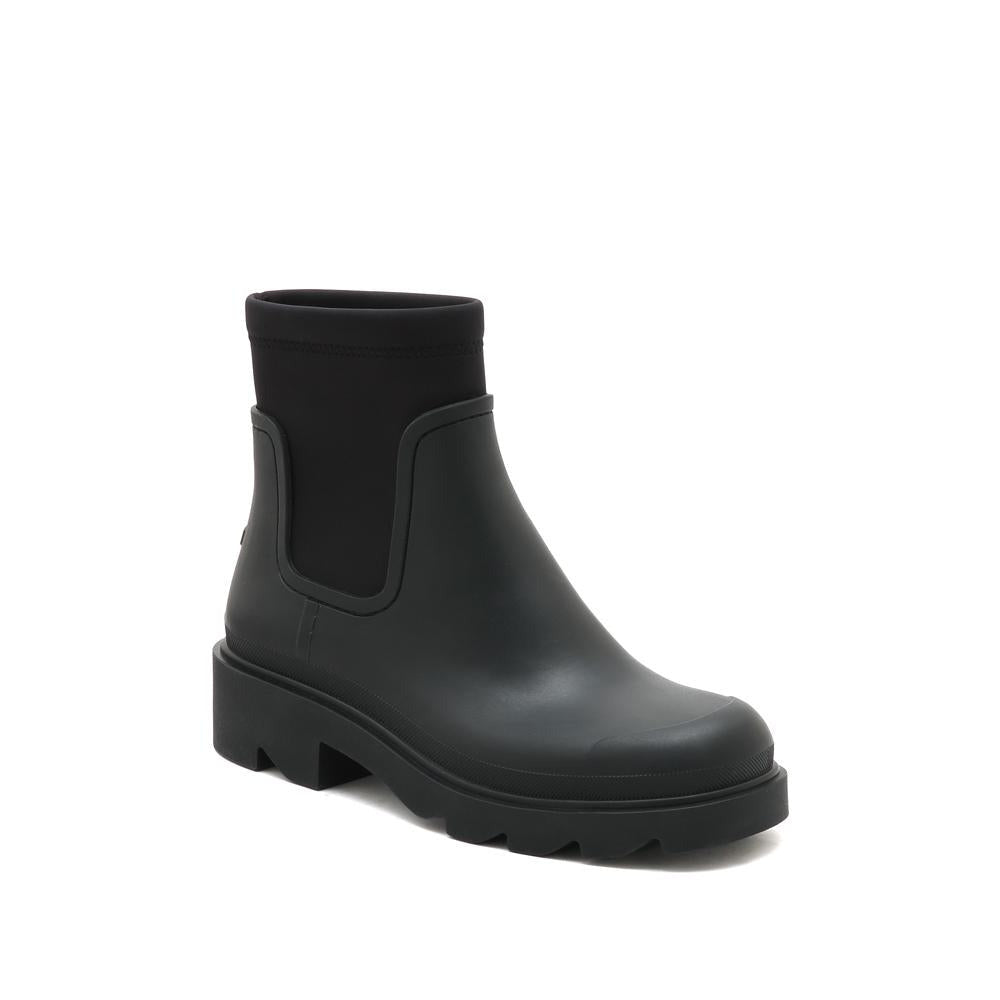 Staccato Chunky Heeled Waterproof Rain Boots Newgew