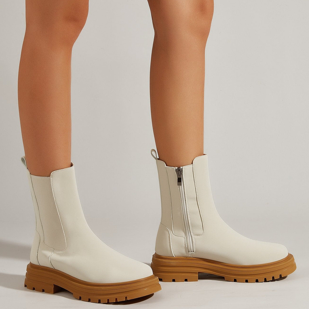 Side Zip Chelsea Boots Newgew