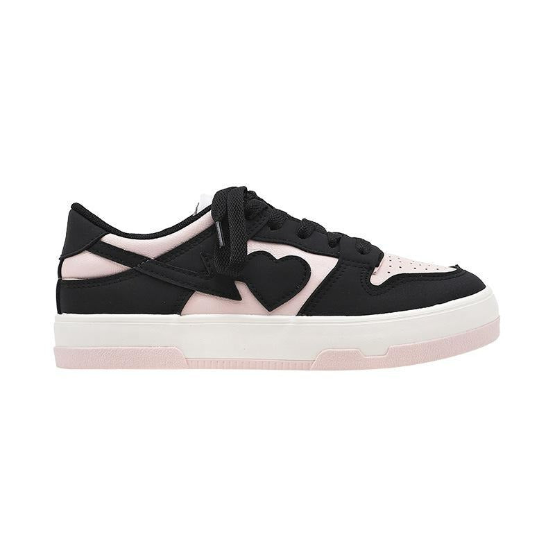 Heart Decor Low-top Sneakers Newgew