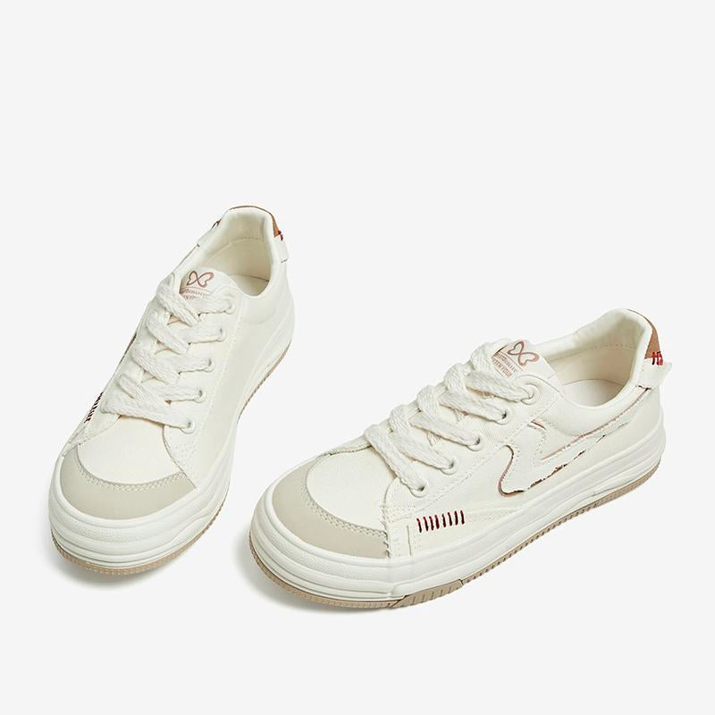 Front Lace-up Casual Canvas Shoes Newgew