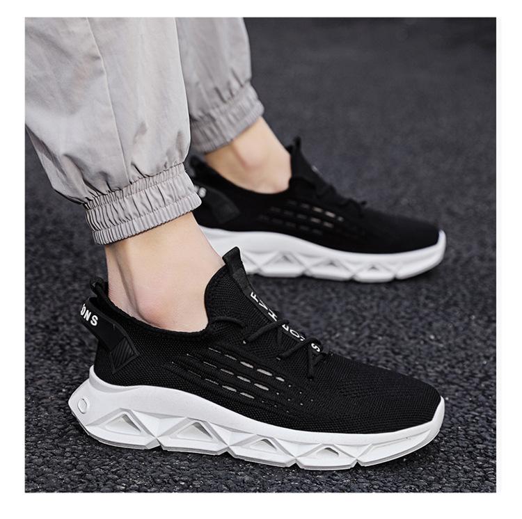 Fashionable Breathable Minimalist Lace-up Sneakers Newgew