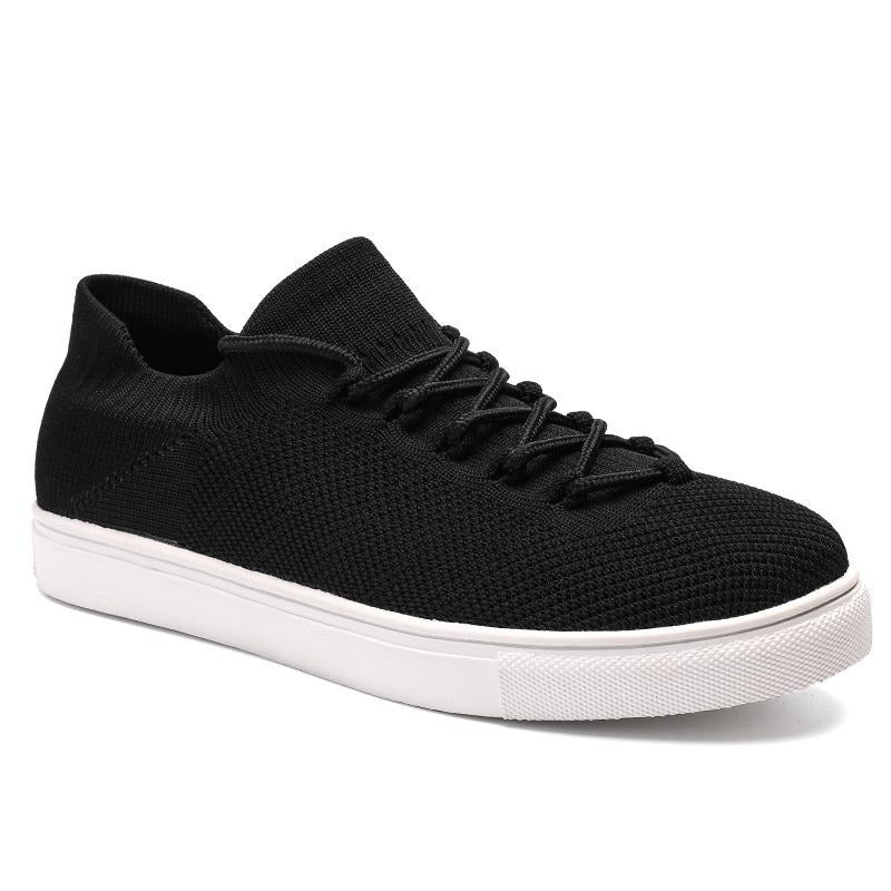 Front Lace-up Flying Knit Sports Casual Sneakers Newgew