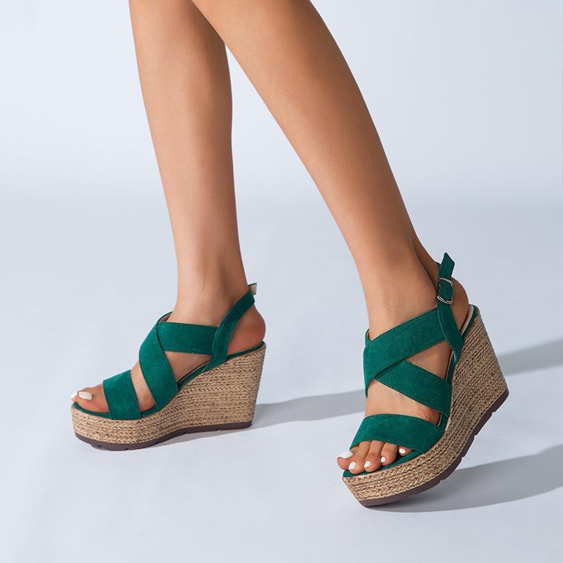 Ankle Strap Espadrille Wedge Sandals Newgew