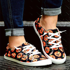 Newbell Halloween Pumpkin Casual Sneakers Newgew