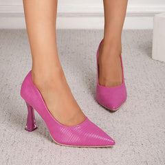 Pointed Toe Heeled Pumps Newgew