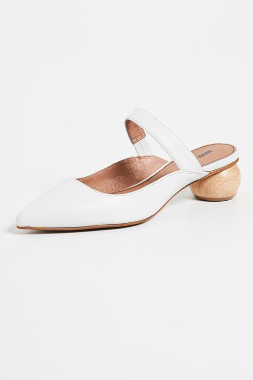 Point Toe Low Heel Mules Newgew