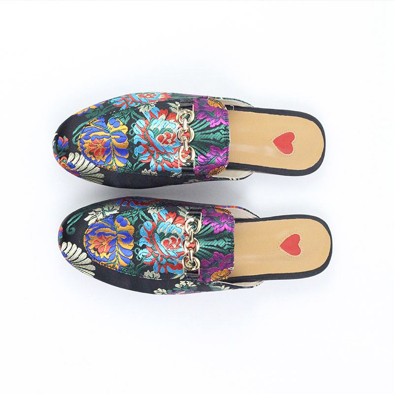 Mariam Embroidered Mules newgew