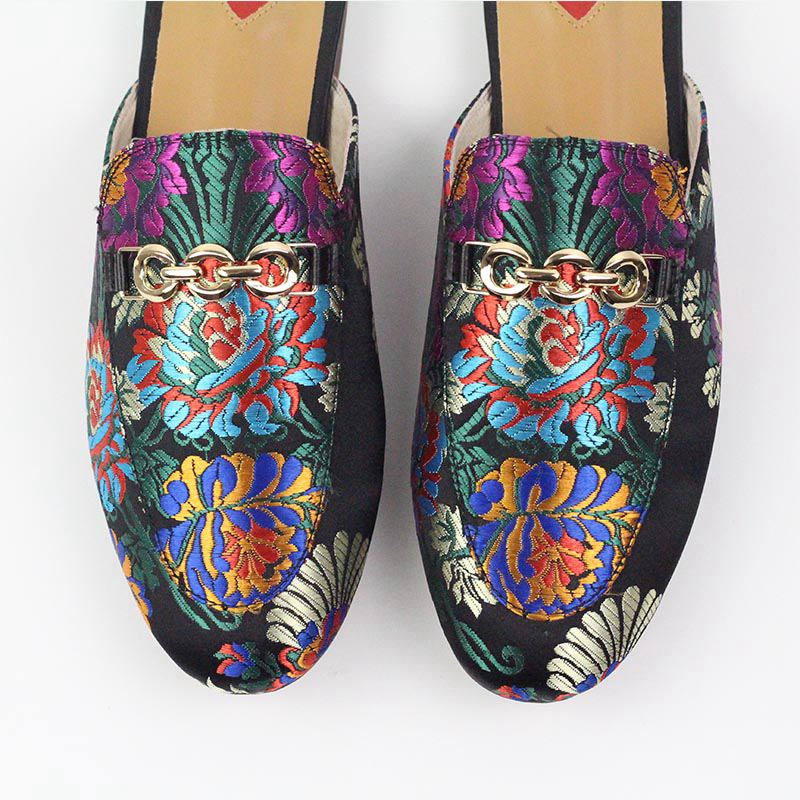 Mariam Embroidered Mules newgew