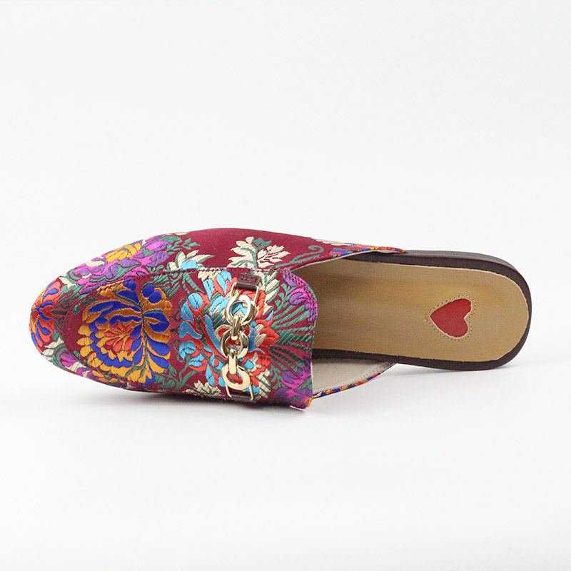 Mariam Embroidered Mules newgew